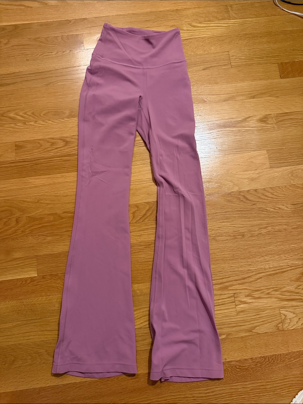 lululemon athletica Align Mauve Flare High-Rise Yoga Pants